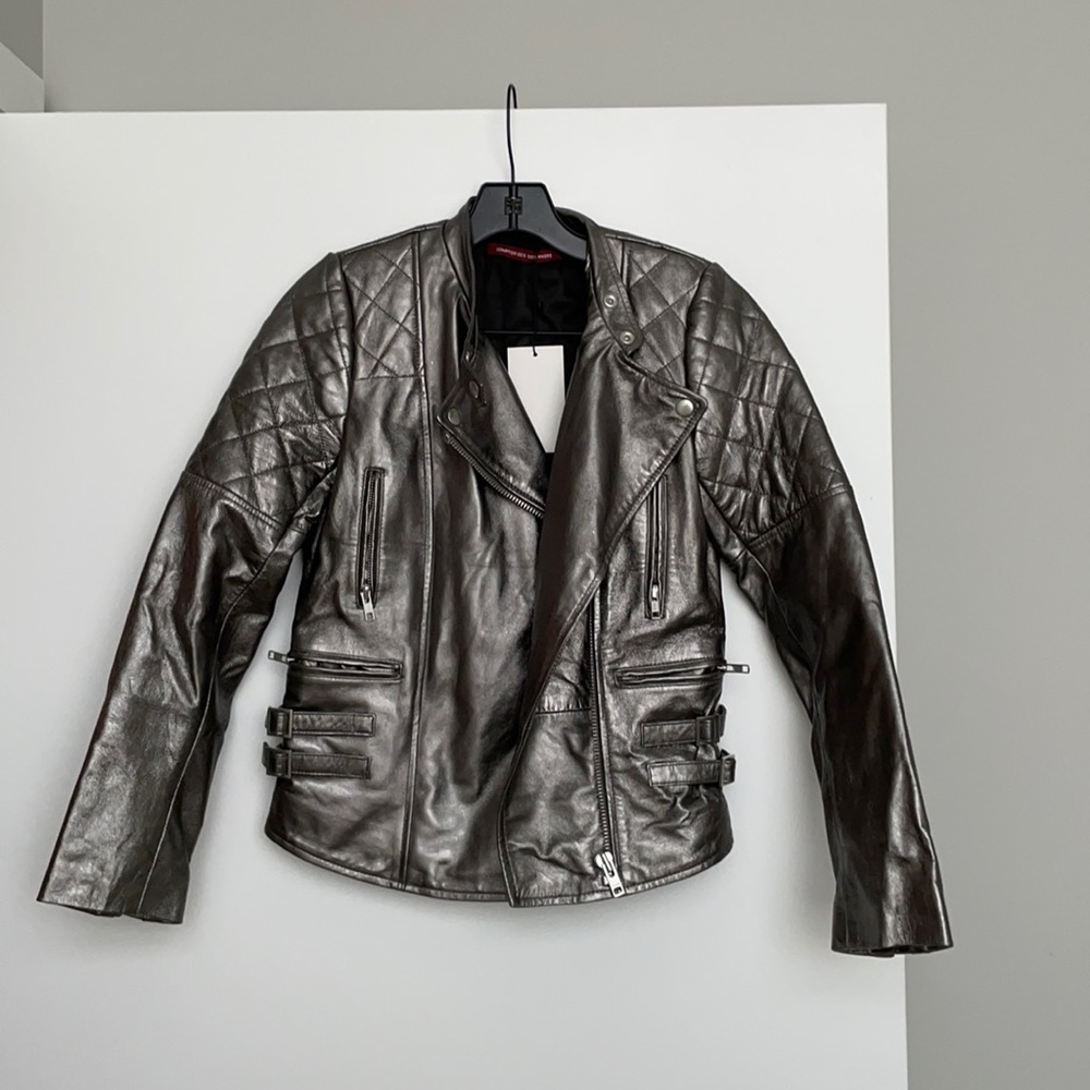 Leather jacket